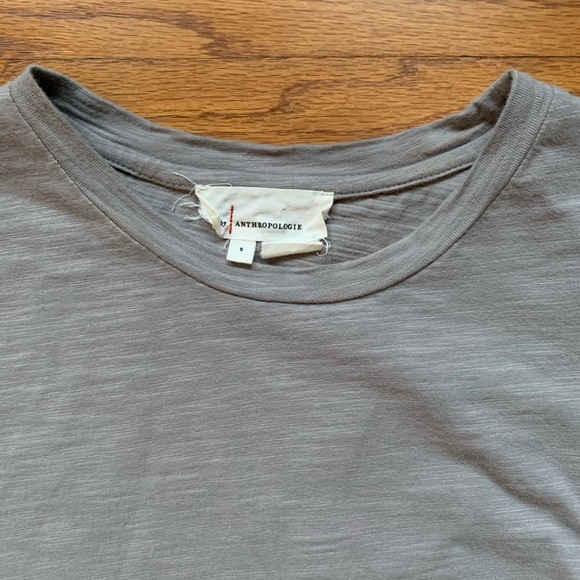 Anthropologie Cotton Poplin Top Small - Picture 2 of 2